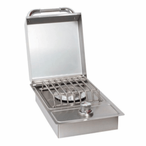 Single Stainless Steel Sideburner - Drop In - NG