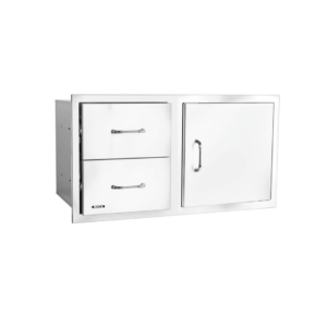 38" Door/ Drawer Combo  w/ Reveal